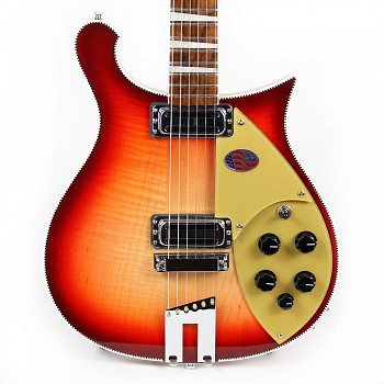 RICKENBACKER Guitars111 -&nbsp;660 Solid Body (Fireglo) 2, 2012 Maple body and neck, Rosewood fretboard 7.2 lbs. ART 02744.port.002